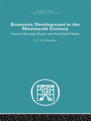 cover image of Economic Development in the Nineteenth Century